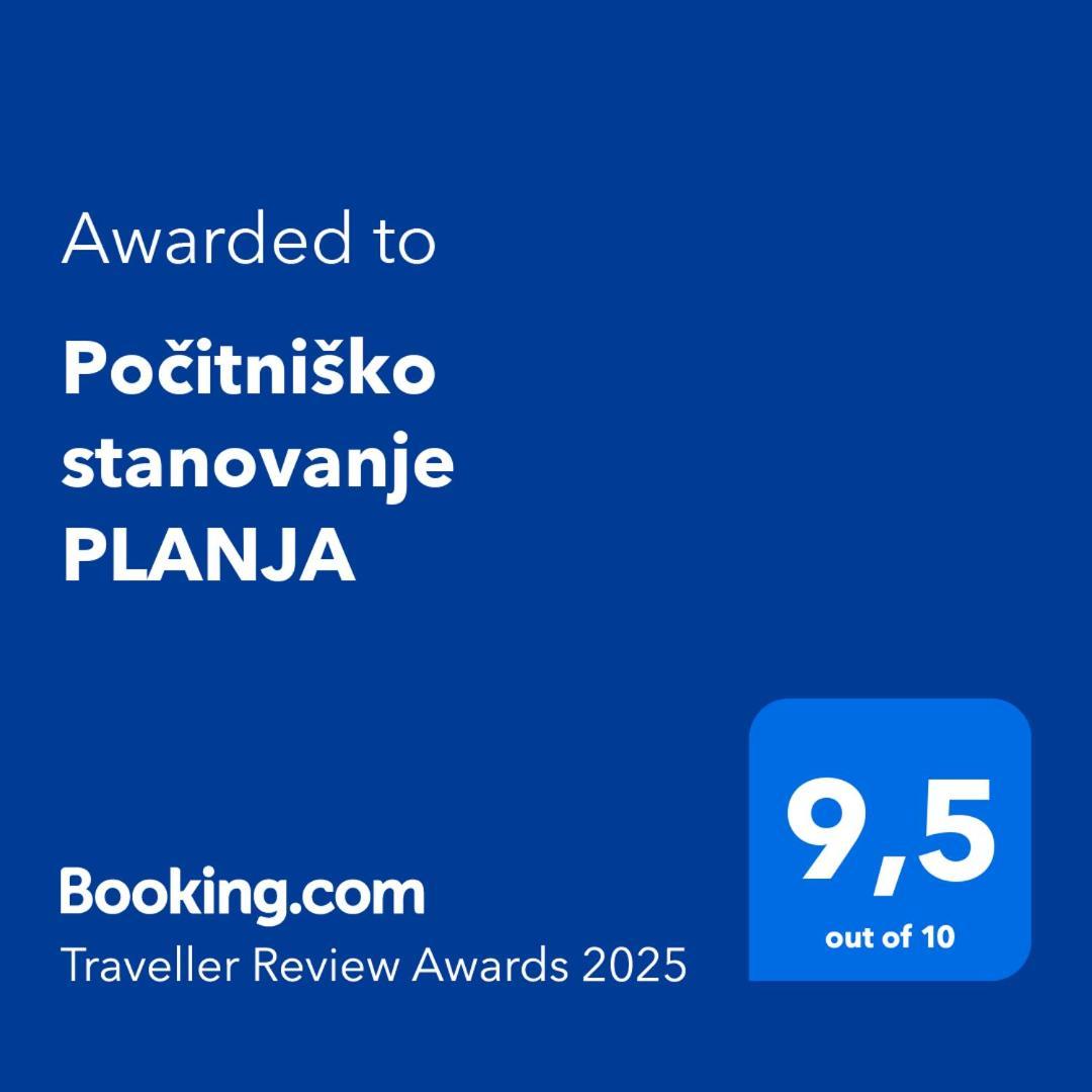Pocitnisko Stanovanje Planja Soča Eksteriør billede